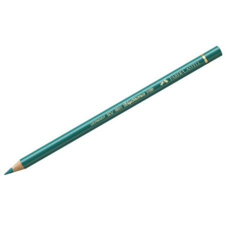 Професійний кольоровий олівець Палений хромовий зелений Faber-Castell Polychromos